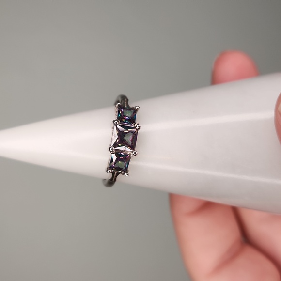 NWT Ryze Mystic Crystal .925 Sterling Silver Ring - Size 8.75 - Picture 9 of 9